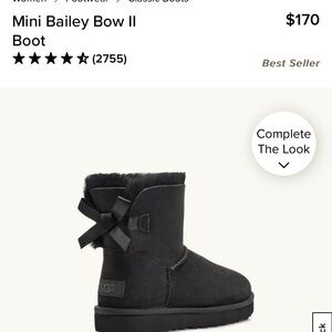 NWT! Mini Bailey Bow II Boot